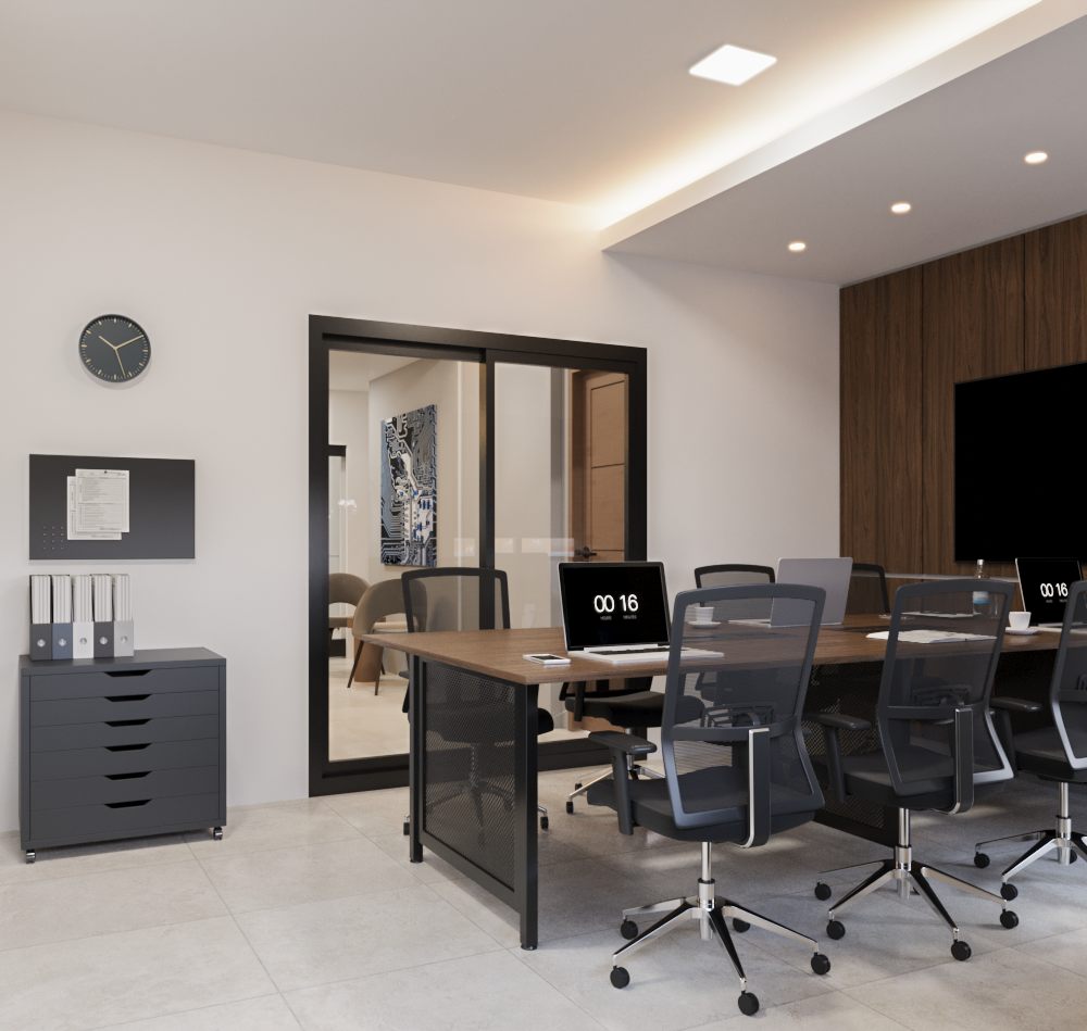 The meeting room at the Terabyte office