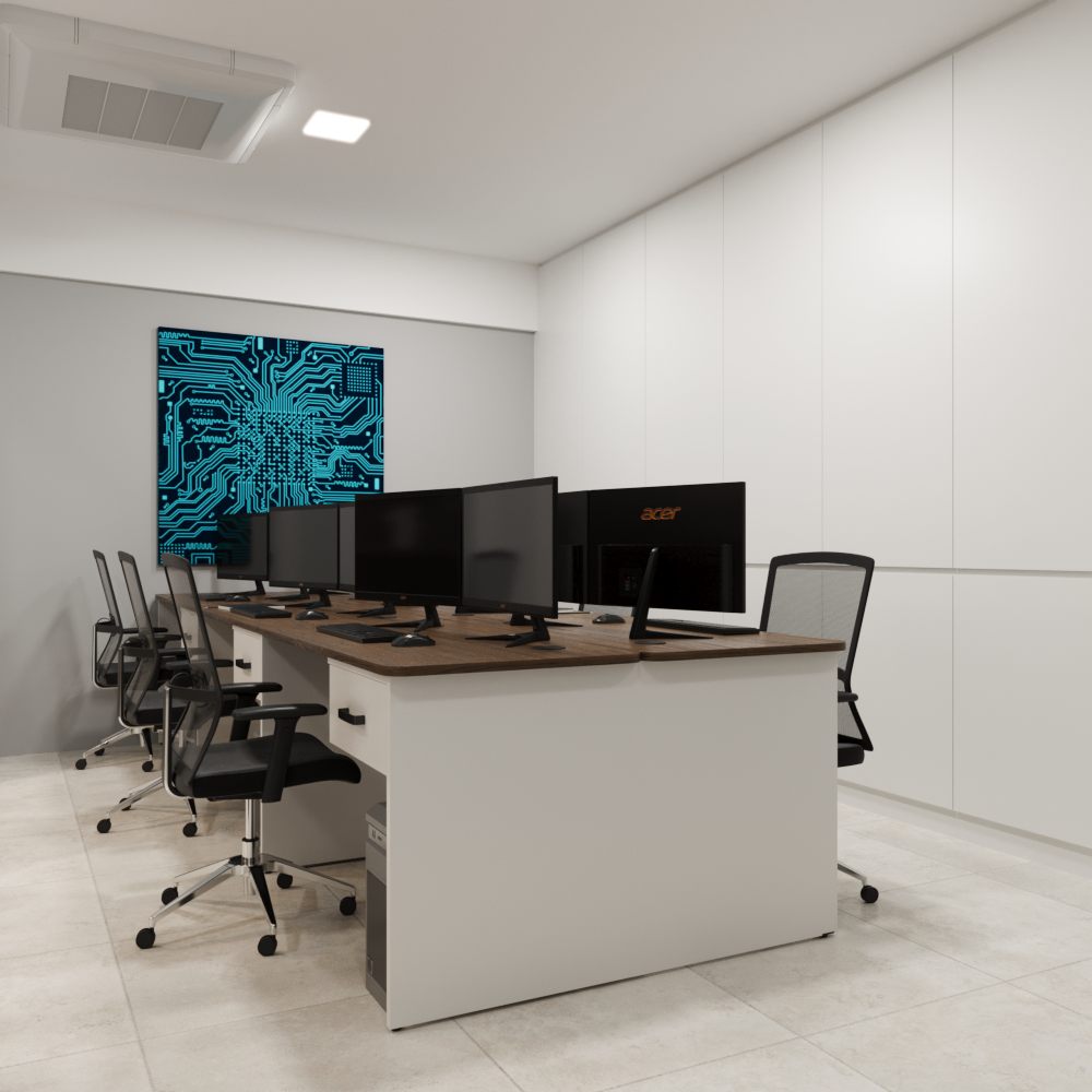 Developer workstations at the Terabyte office